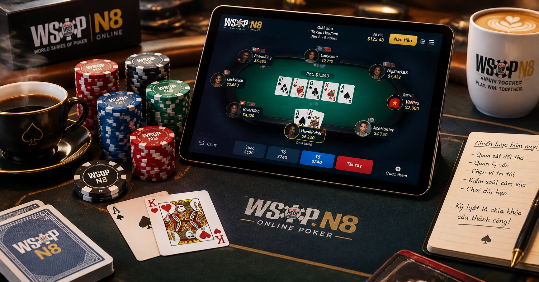 Khám phá wsop n8: Trải nghiệm đỉnh cao trong thế giới poker trực tuyến - image 2